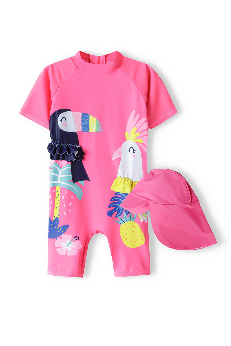 Grossiste Minoti - COMBI+CHAPEAU DE BAIN TOUCAN (14SWIM 4) MINOTI