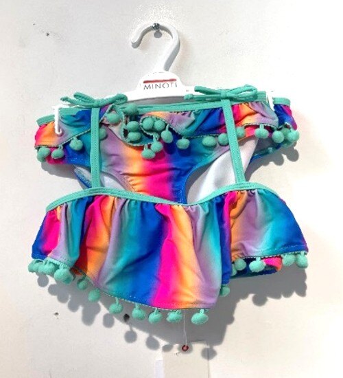 Grossiste Minoti - BIKINI ARC-EN-CIEL 2 PIÈCES - 3/4 ANS (KG BIKINI 17) MINOTI 3*8Y