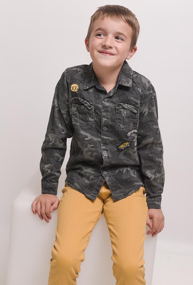 Grossiste Minoti - Chemise militaire MINOTI