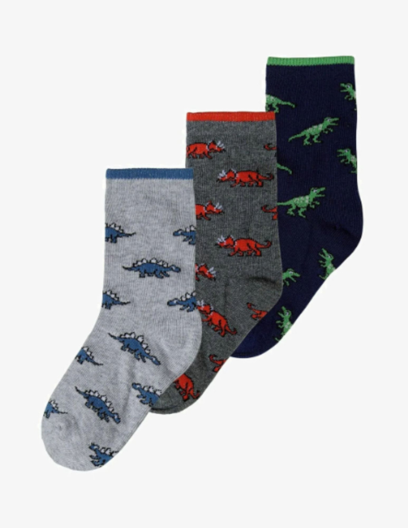 Grossiste Minoti - LOT DE 3 CHAUSETTES DINOSAURE (13SOCK 7) MINOTI