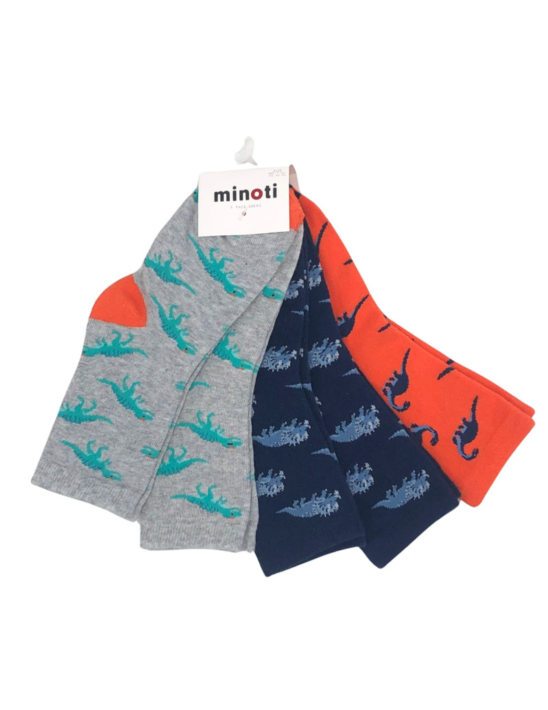 Grossiste Minoti - LOT DE 5 CHAUSETTES DINOSAURE (13SOCK 12) MINOTI