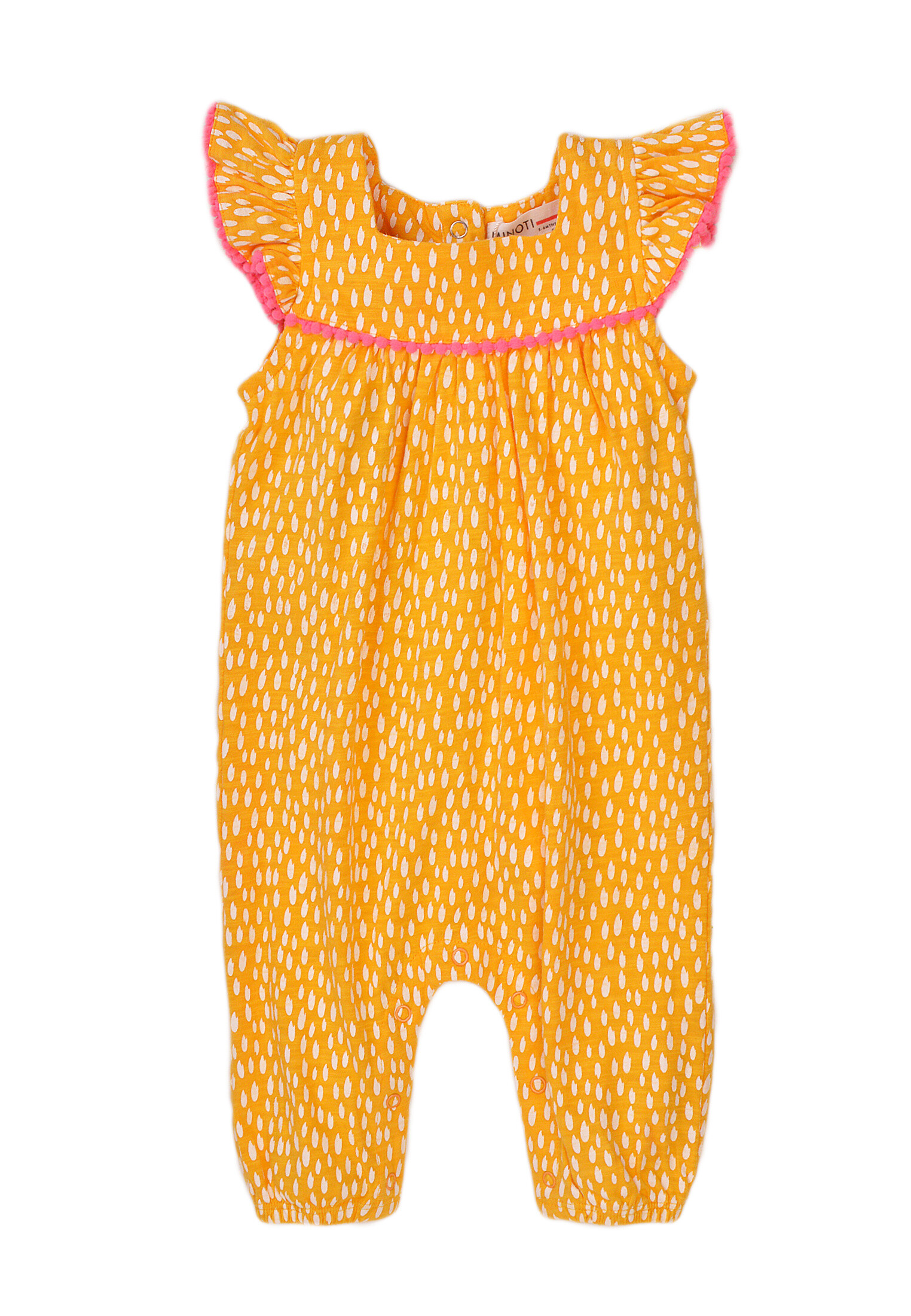 Grossiste Minoti - COMBINAISON IMPRIMÉE À POMPONS (STRIPES 3) 12M*3Y MINOTI