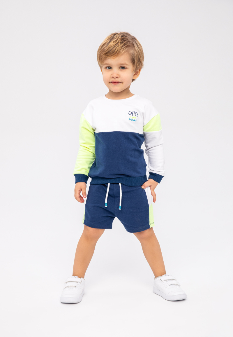 Grossiste Minoti - Ensemble chemise denim + short chino bébé garçon (CATCH 5) MINOTI