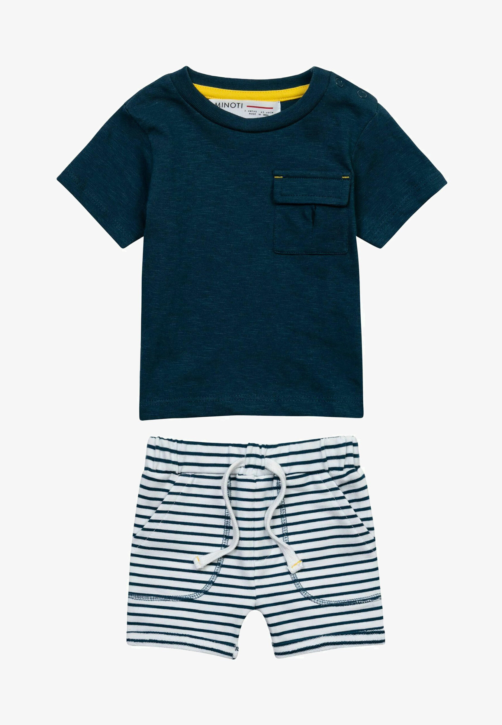 Grossiste Minoti - ENSEMBLE 2 PIÈCES T-SHIRT ET SHORT RAYÉ (SUMMER 3) 12M*3Y MINOTI