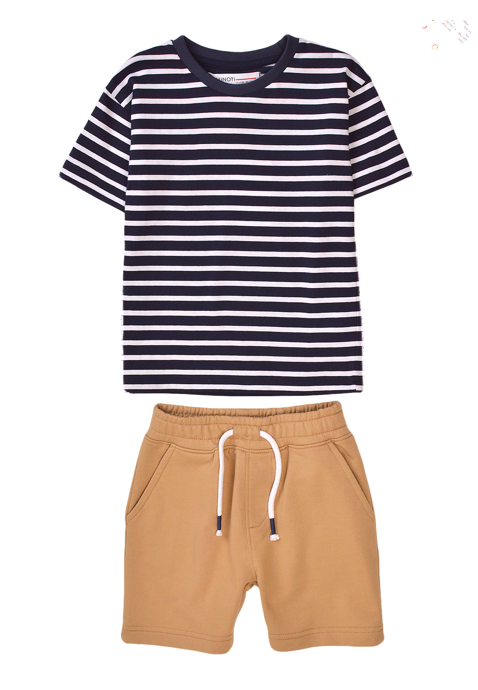 Wholesaler Minoti - BOYS BLUE BASIC ATHL DEPT FLEECE SHORT 9FKSET 4 MINOTI