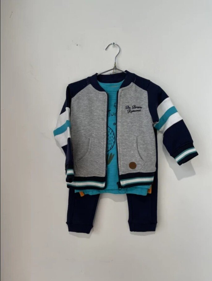 Wholesaler Minoti - 3-PIECE SET JACKET + T-SHIRT & JOGGERS (CUTE 1) MINOTI 12M*3Y