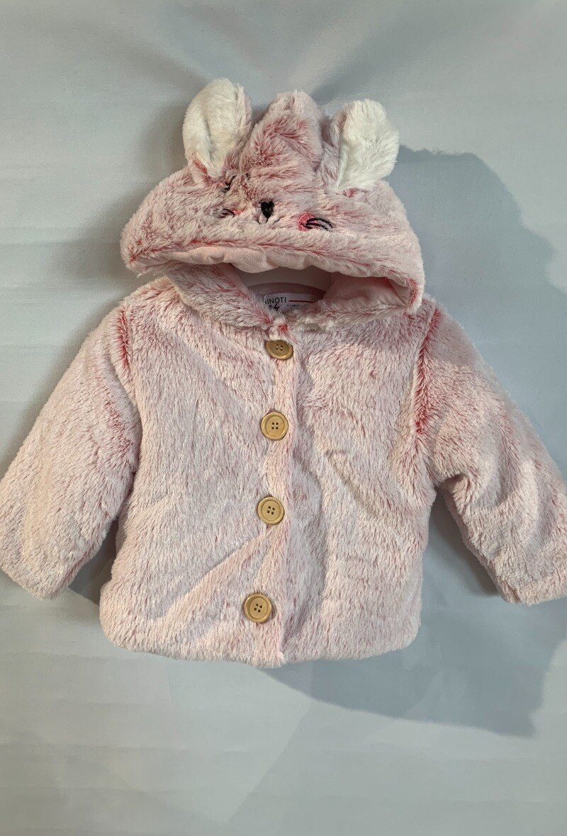 Grossiste Minoti - Cardigan à capuche en fourrure MINOTI (Robbin 3)