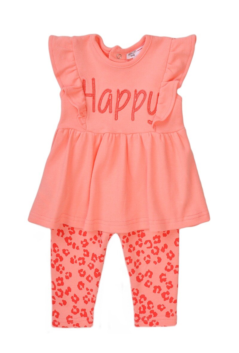 Wholesaler Minoti - 2pc tshirt & aop legging set