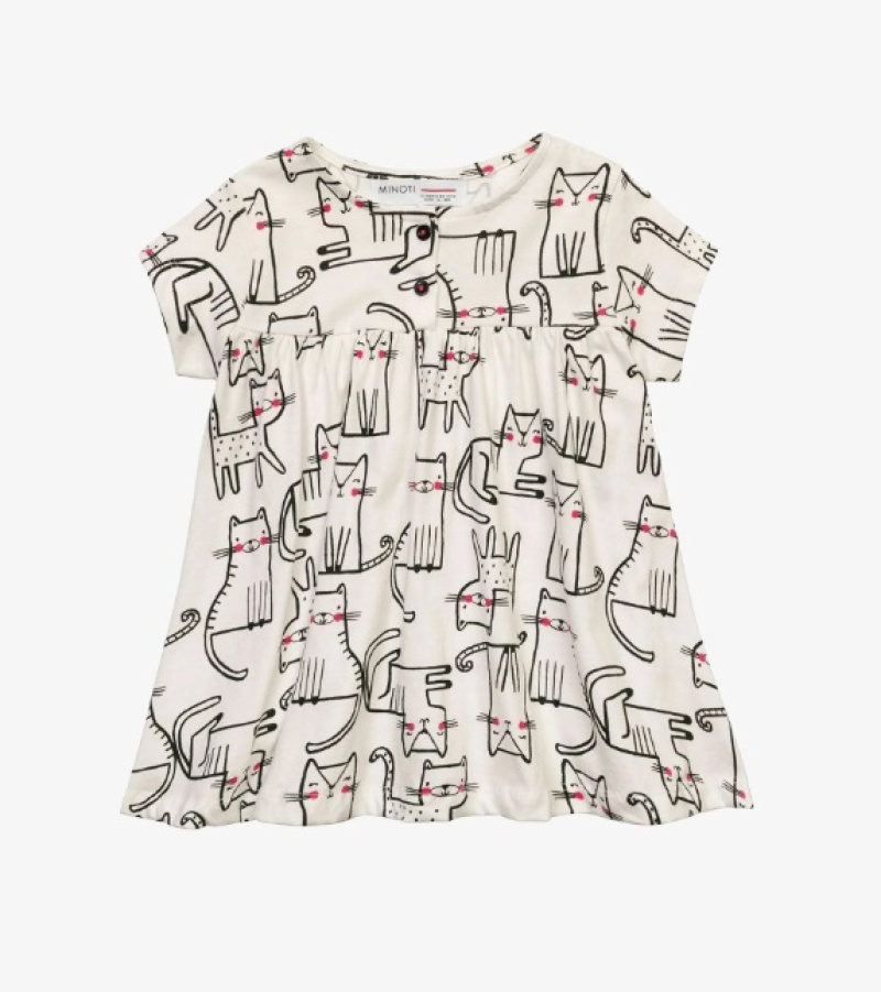 Großhändler Minoti - KLEID MIT KATZENPRINT (PURRFECT 4) MINOTI