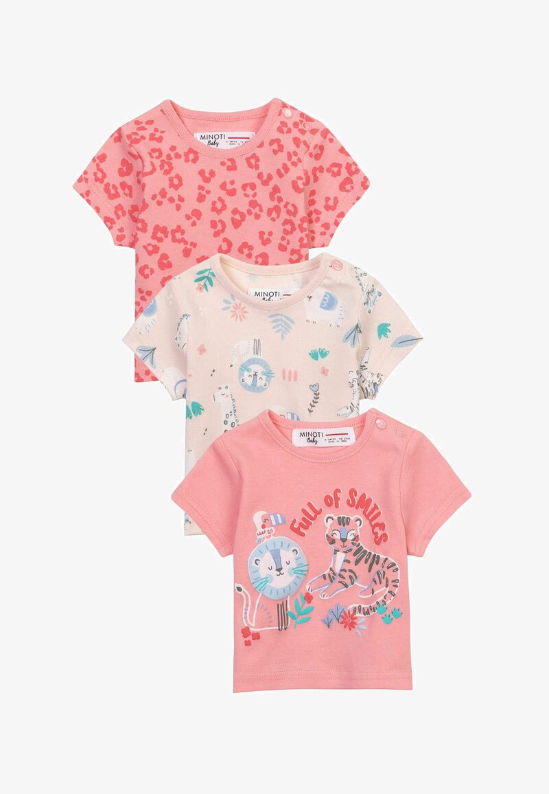 Wholesaler Minoti - 3PK TSHIRTS (EXPLORE 3) 0*12M MINOTI