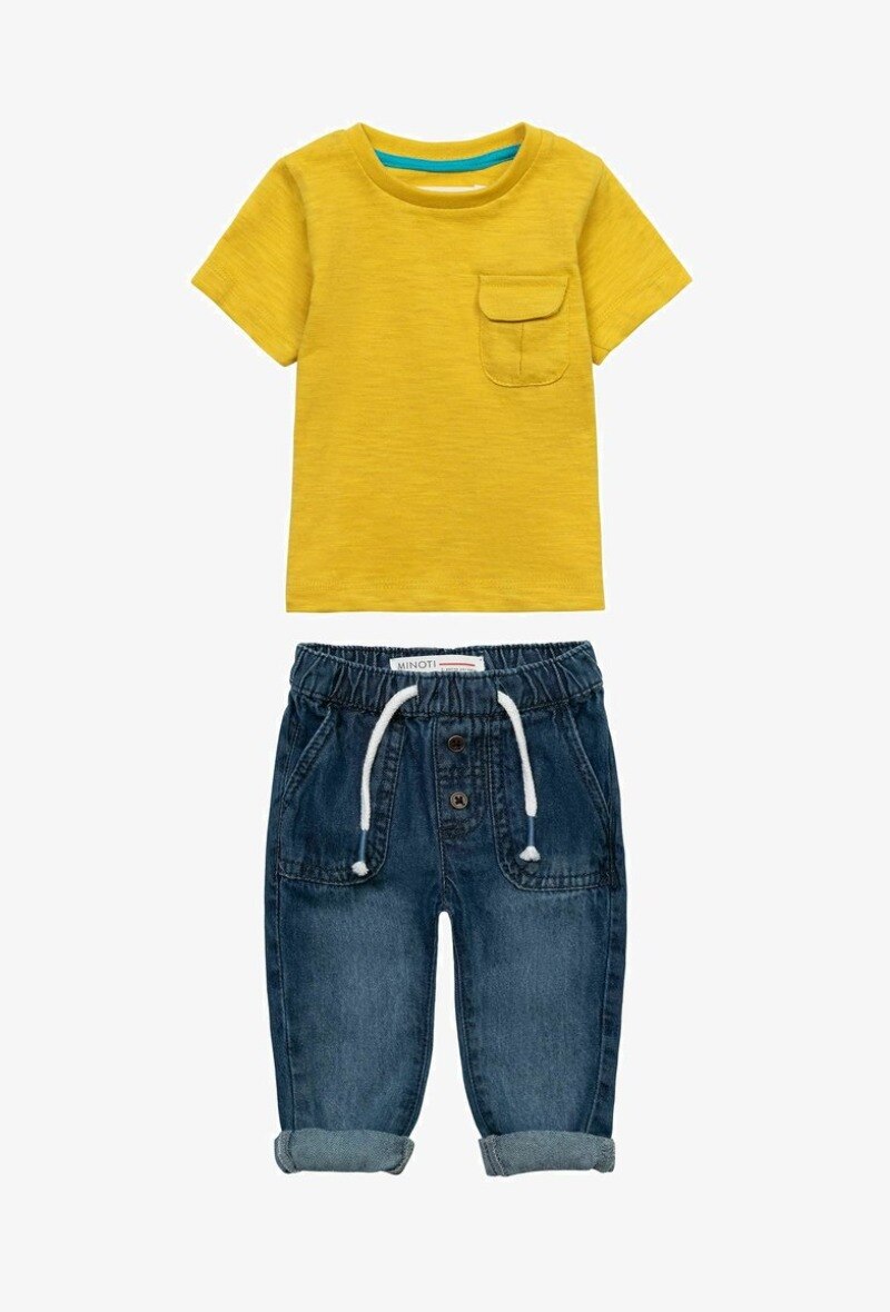 Wholesaler Minoti - 2pcs set T-shirt + pull-on jean MINOTI
