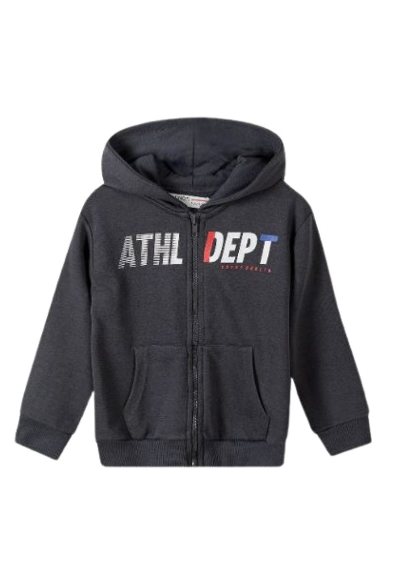 Wholesaler Minoti - boys charc basic athl dept fleece zip thru