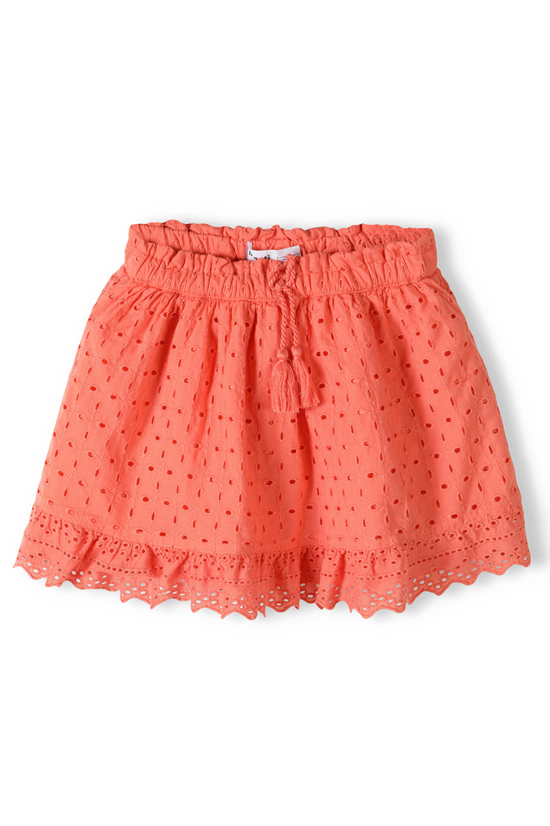 Grossiste Minoti - Jupe uni en broderie anglaise (SUNDOWN 8) MINOTI