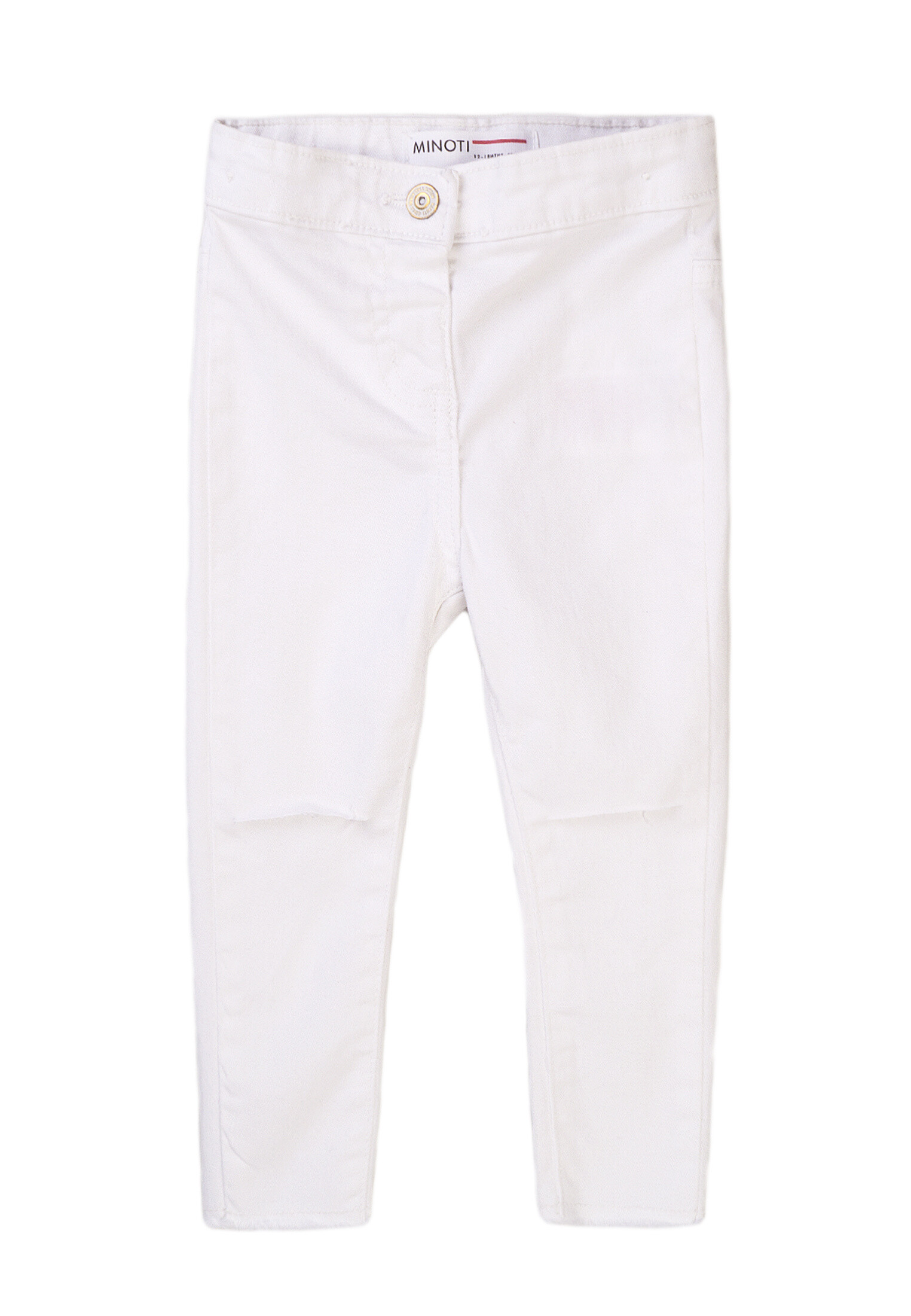 Grossiste Minoti - TREGGING DE BASE EN TWILL BLANC (6TREG 6) MINOTI 8*14Y