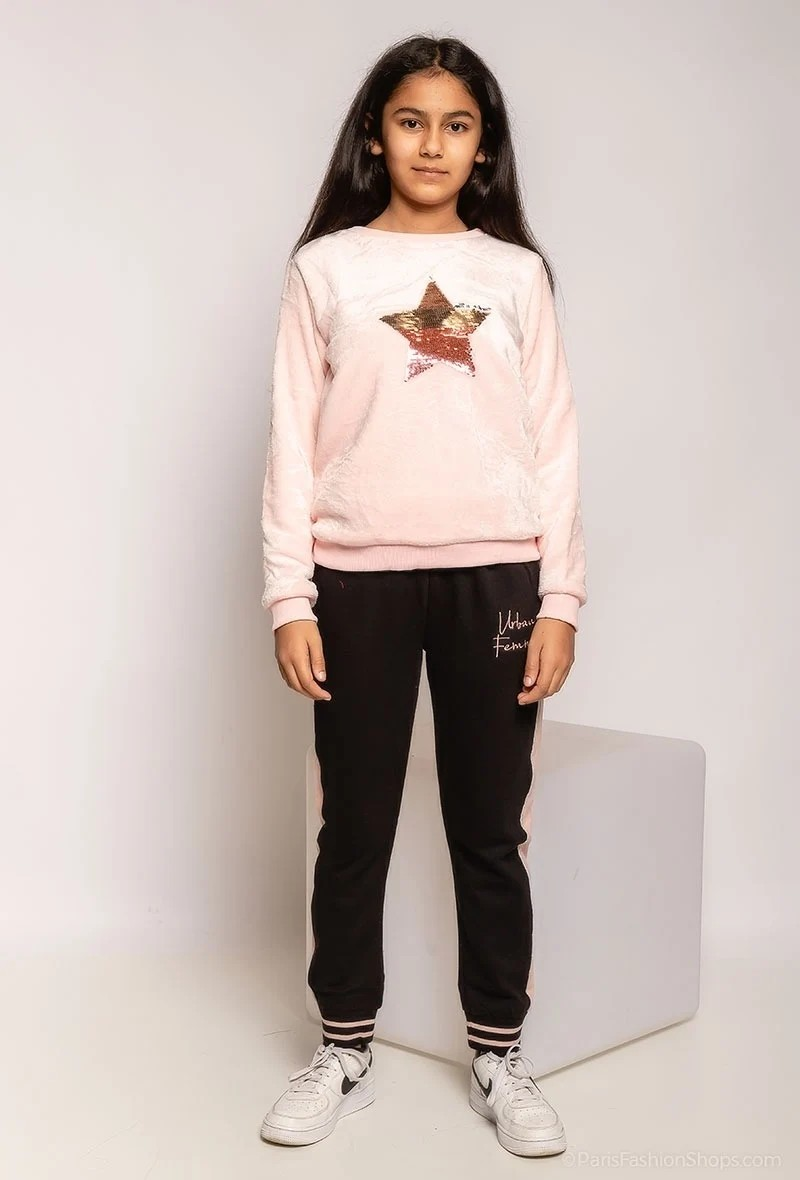 Grossiste Minoti - SWEAT-SHIRT EN FOURRURE DOUCE (URBAN 7 MAIN), 3*8Y MINOTI