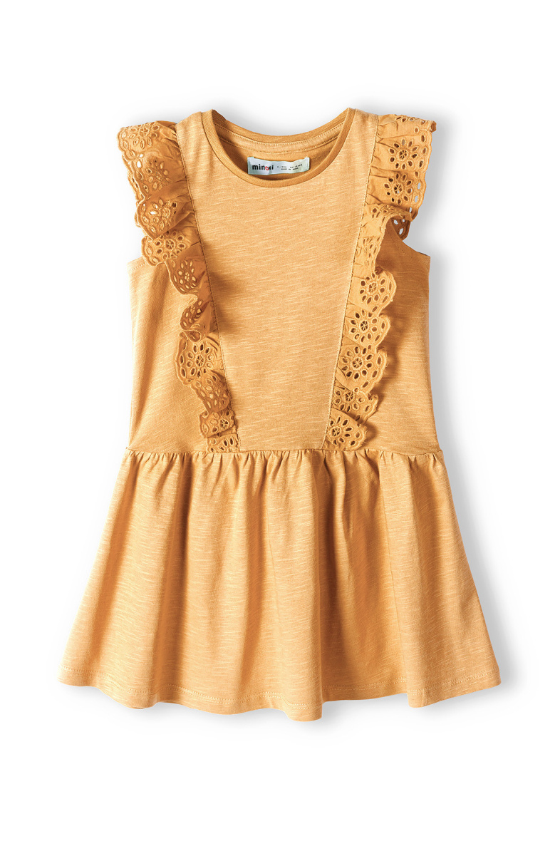 Grossiste Minoti - ROBE UNI ORANGE (14 DRESS 4) MINOTI