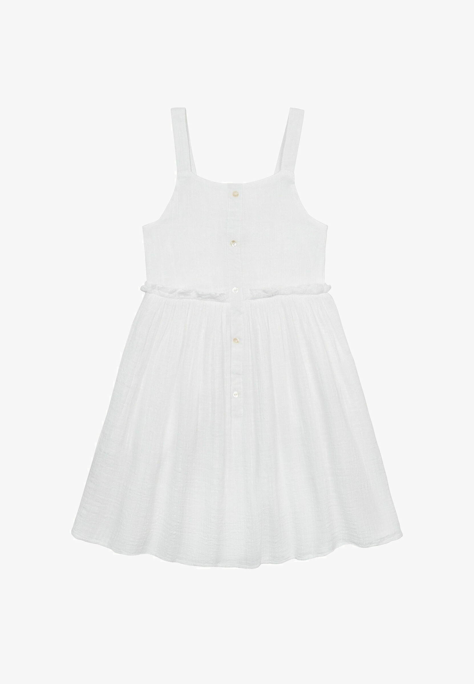 Grossiste Minoti - ROBE EN COTON AVEC INSERTS VOLANTS (PALM 5) 3*8Y MINOTI