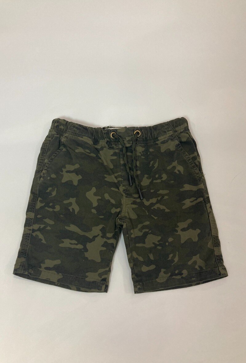 Wholesaler Minoti - Elastic waist canvas cotton short MINOTI