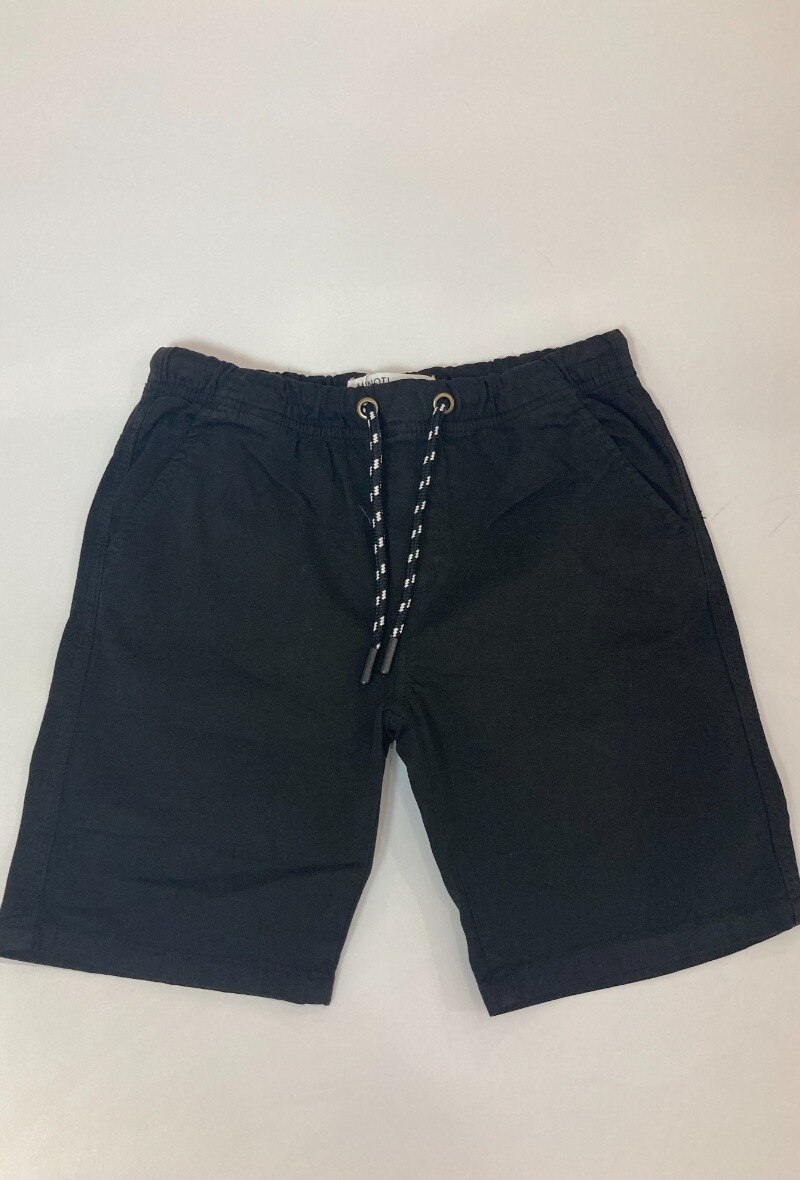 Wholesaler Minoti - Elastic waist canvas cotton short MINOTI