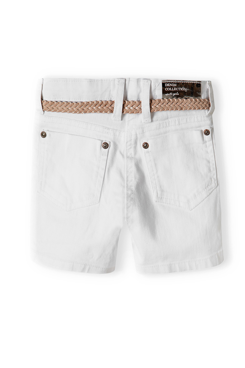 Pantaloni corti bianchi lisci (DUNE 8) MINOTI - Bianco - 4 - formato grande