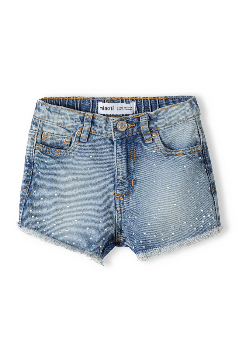 Wholesaler Minoti - denim short with studs