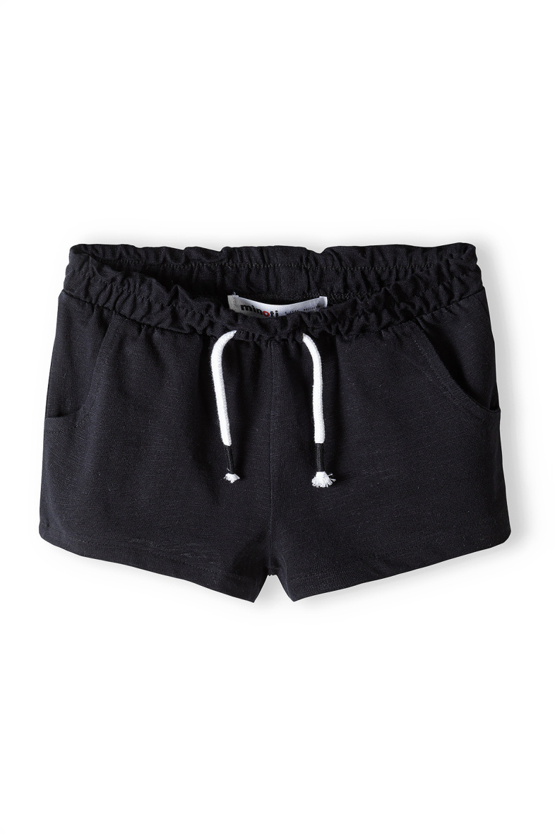 Großhändler Minoti - EINFACHE SCHWARZE SHORTS (14SHORT 5) MINOTI