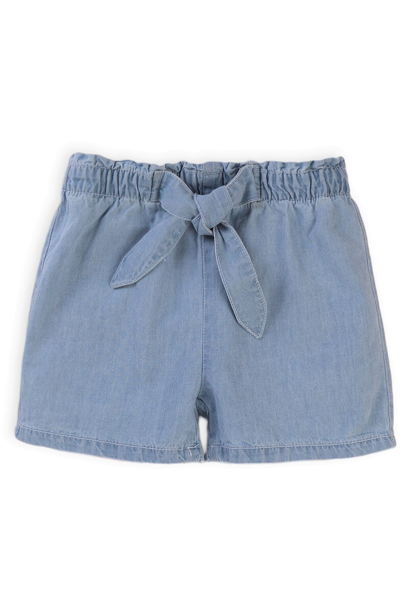 Grossiste Minoti - SHORT EN CHAMBRAY AVEC TAILLE PAPIER (DAISY 7) MINOTI 12M*3Y