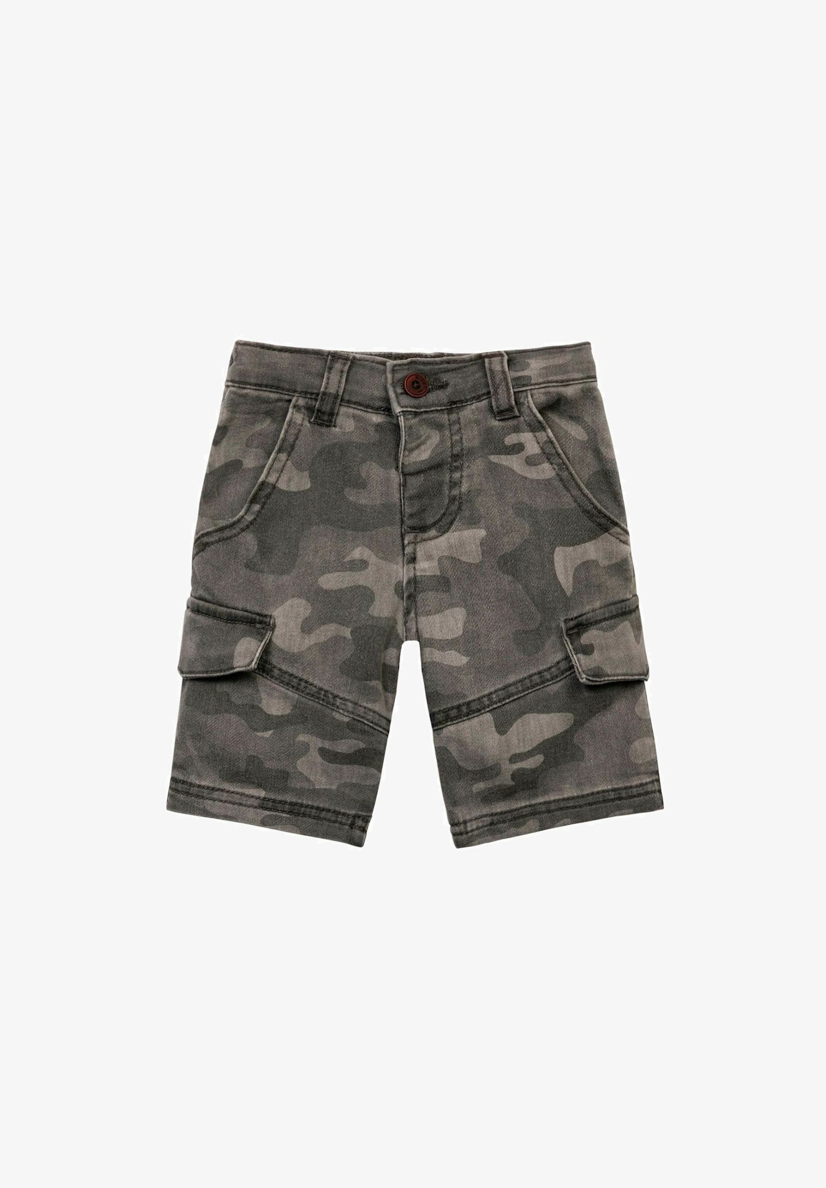 Wholesaler Minoti - BOYS GREY CAMO BASIC COMFY COMBAT SHORT 9COMFYS 1 8*14Y MINOTI