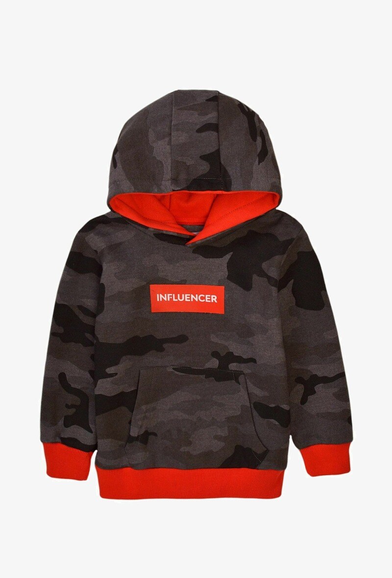 Grossiste Minoti - Sweat capuche camouflage MINOTI (Stereo 3)