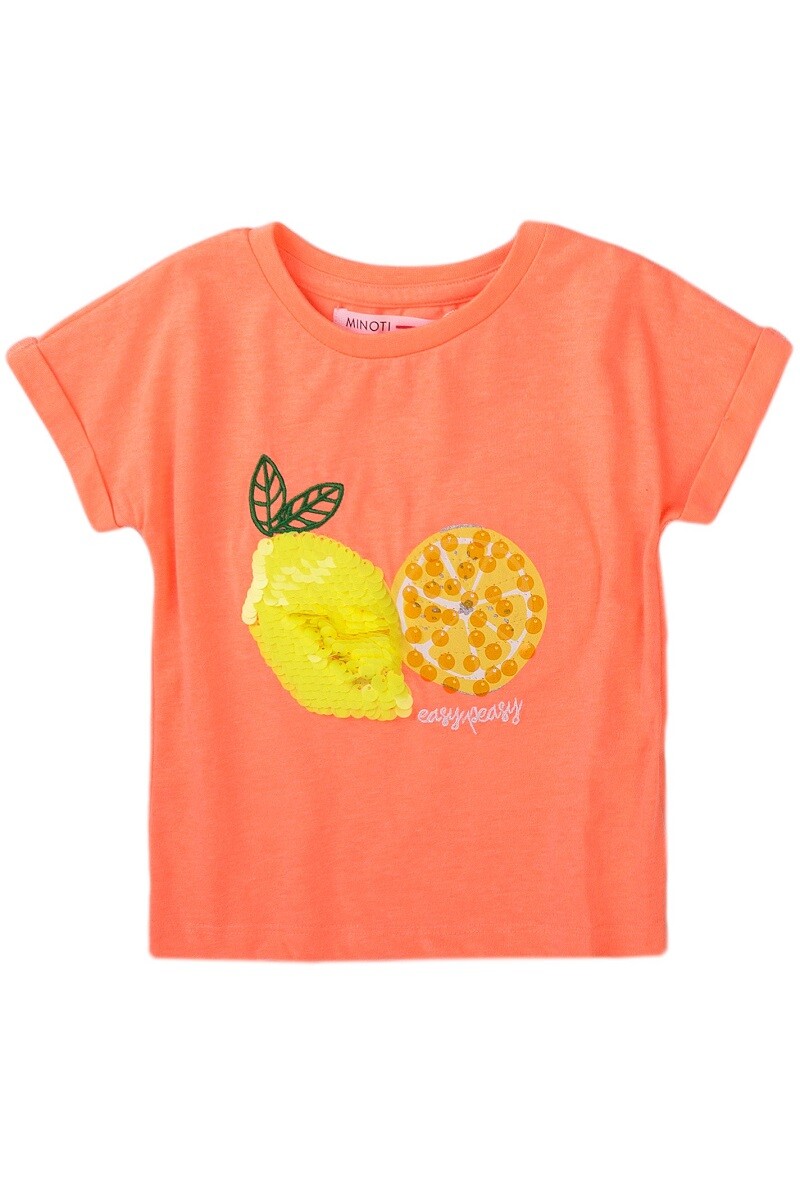 Grossiste Minoti - T-shirt manches courtes MINOTI (Sherbert 6)