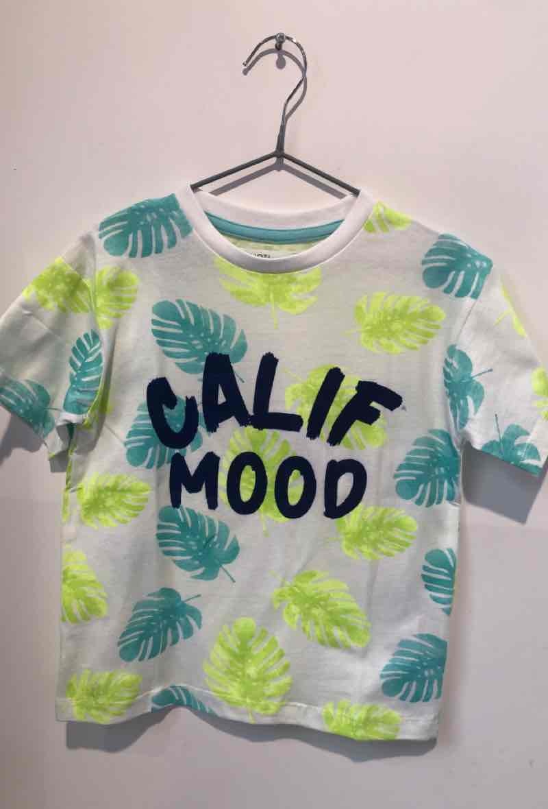 Grossiste Minoti - T-shirt manches courtes all over palmes MOOD 4 MINOTI