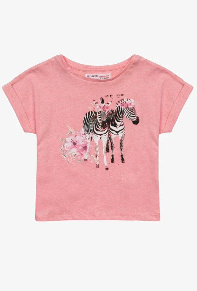 Grossiste Minoti - Tee-shirt manches courtes zèbre MINOTI