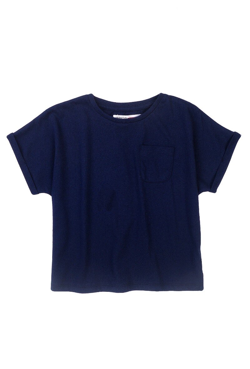 Grossista Minoti - Maglietta crop top a maniche corte monocolore MINOTI