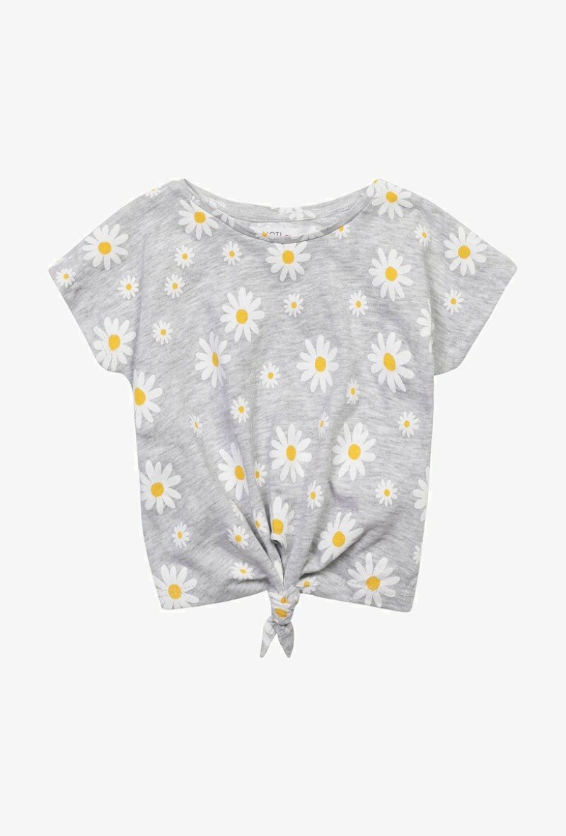 Grossiste Minoti - Tee-shirt manches courtes noué marguerites MINOTI