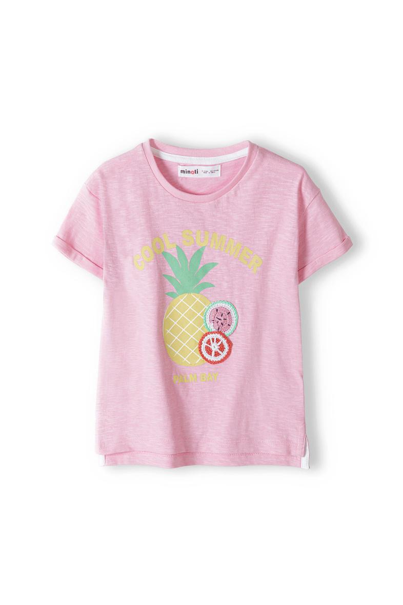 Wholesaler Minoti - slub t-shirt with applique