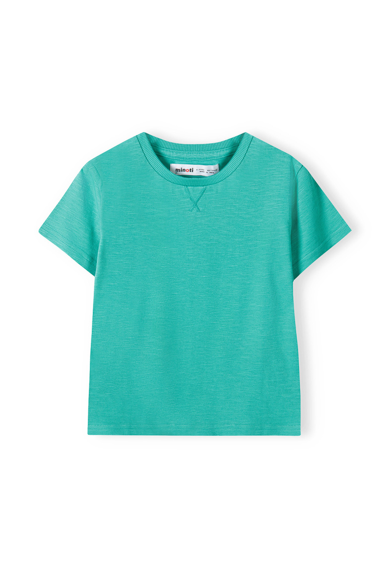 Grossiste Minoti - T-SHIRT UNI VERT BASIC (13 TEE 4) MINOTI