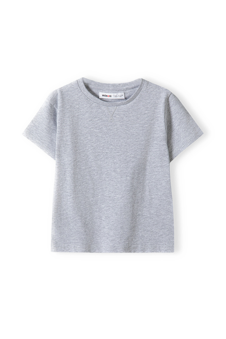 Grossiste Minoti - T-SHIRT UNI GRIS CLAIR BASIC (13 TEE 7) MINOTI