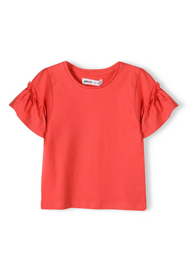 Wholesaler Minoti - crew t-shirt with frill sleeve