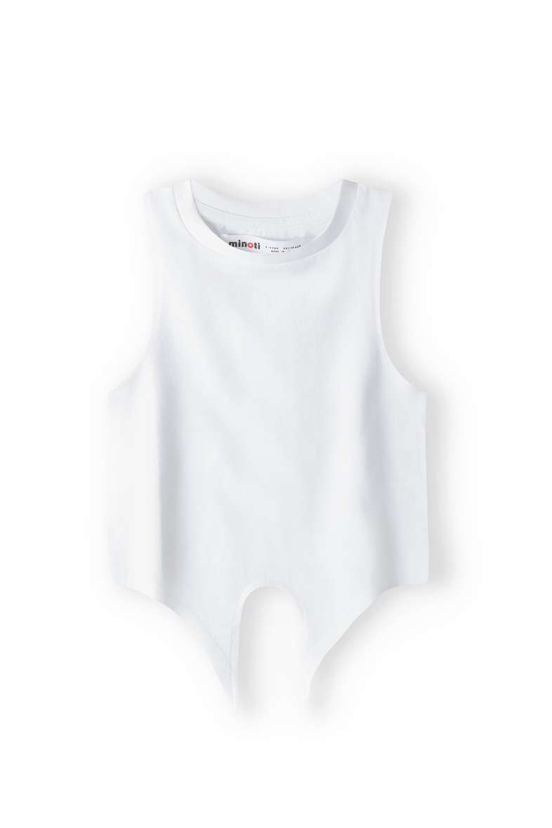 Grossiste Minoti - DEBARDEUR NOUE UNI BLANC (14VEST 1) MINOTI