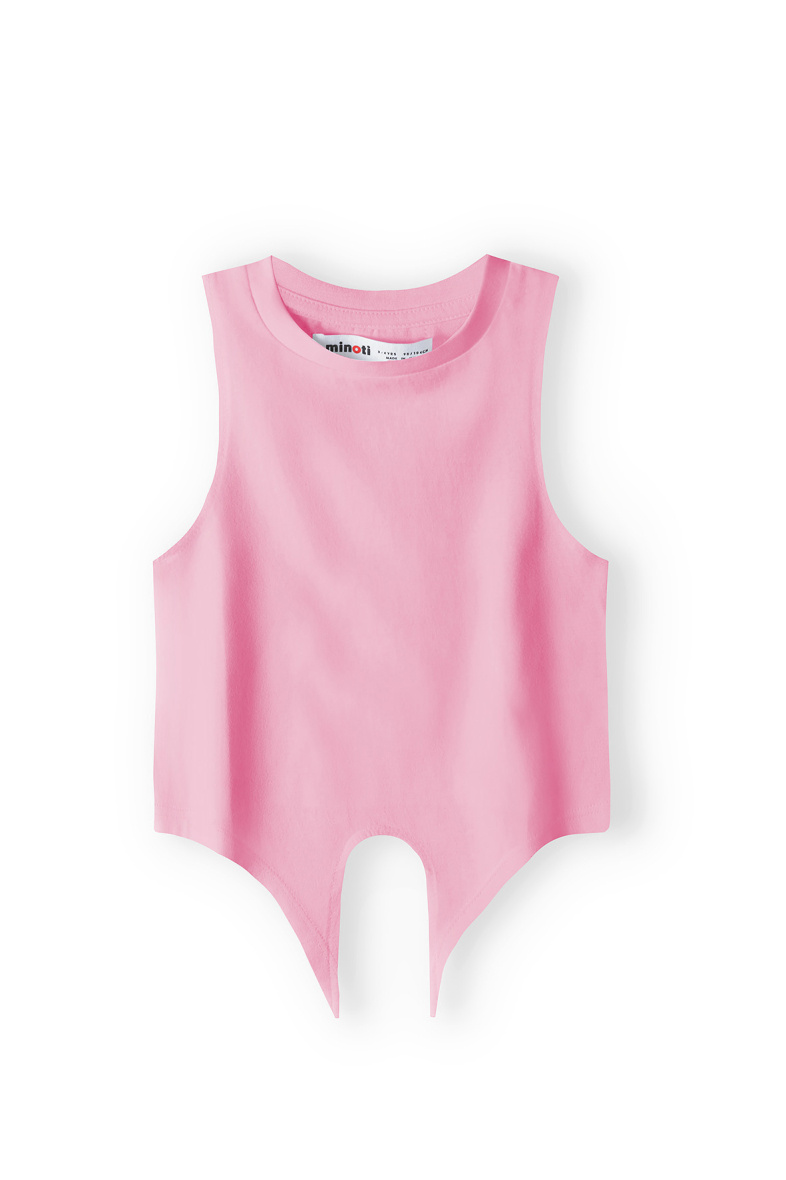 Grossiste Minoti - DEBARDEUR NOUE UNI ROSE (14VEST 2) MINOTI