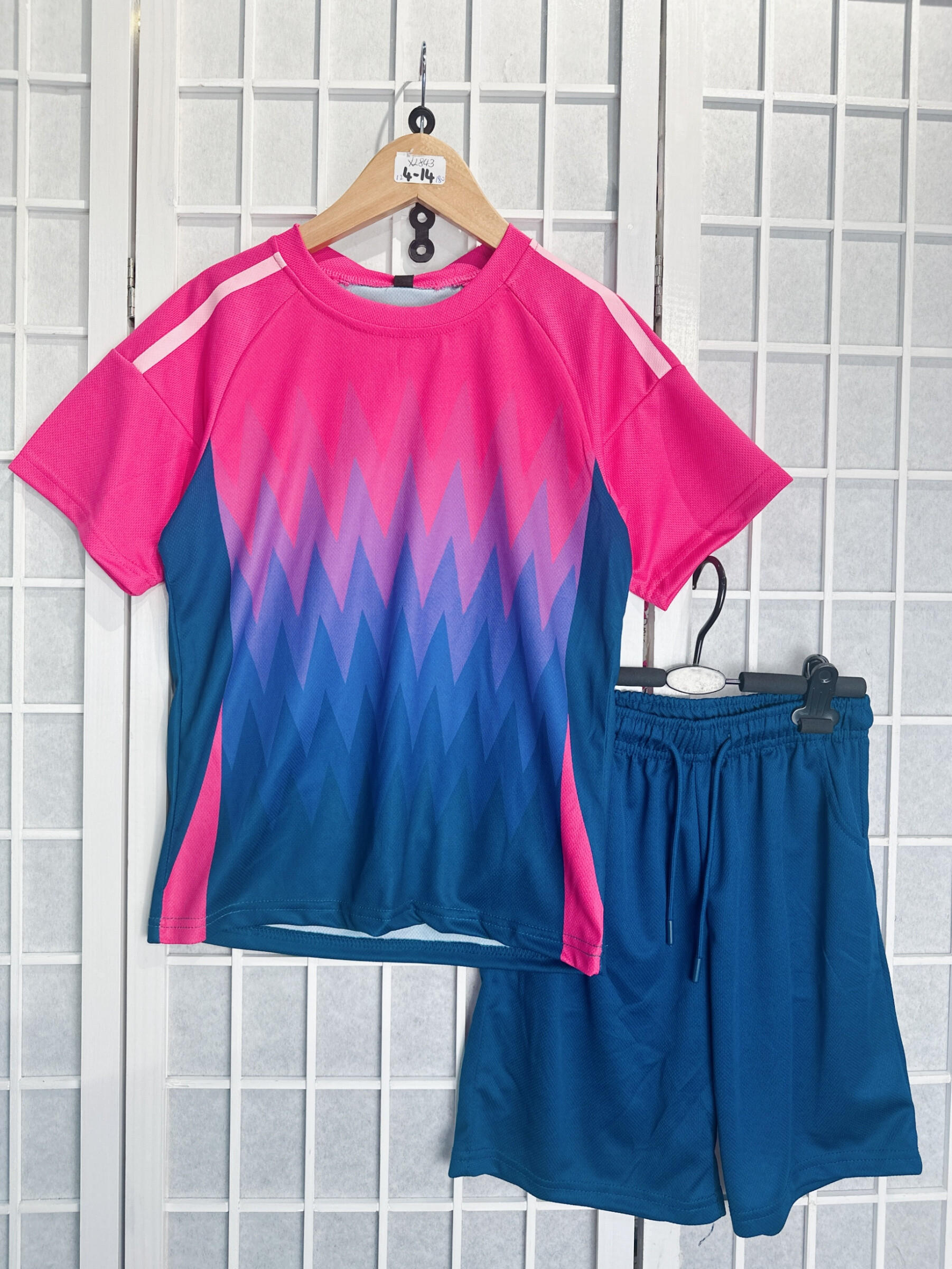 Großhändler Mon Ami - Gedrucktes kurzes T -Shirt -Set