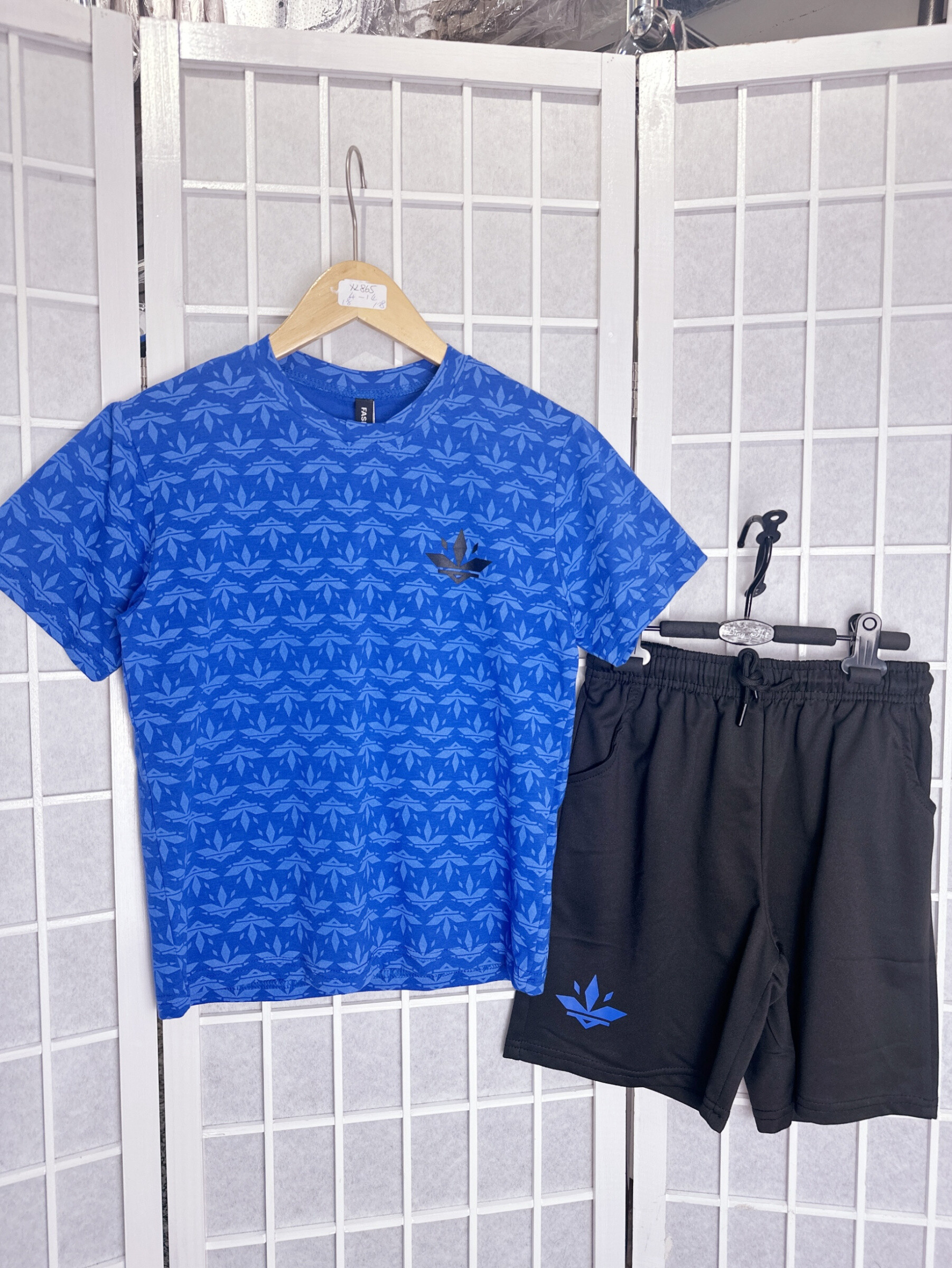 Großhändler Mon Ami - Gedrucktes kurzes T -Shirt -Set
