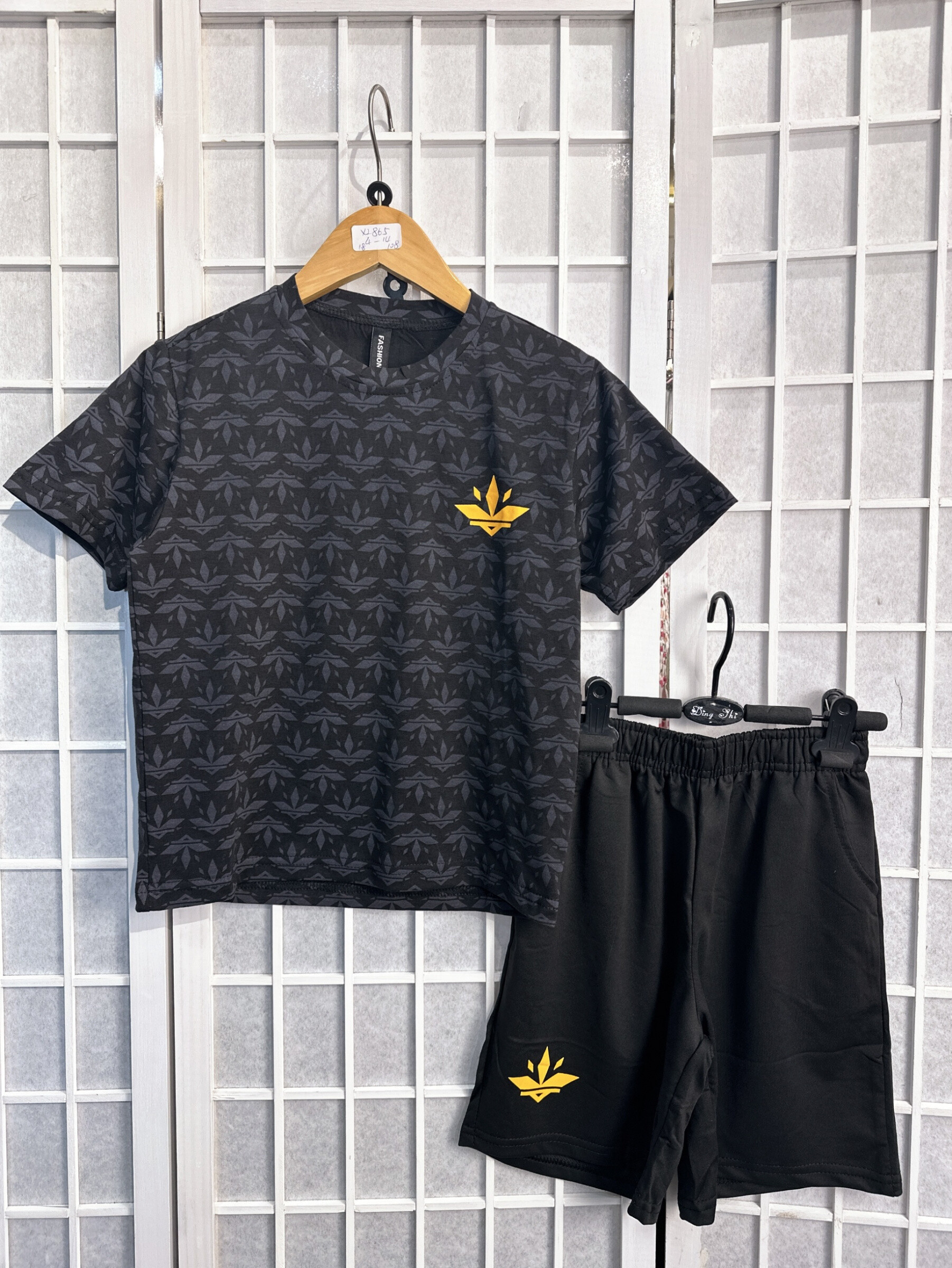 Großhändler Mon Ami - Gedrucktes kurzes T -Shirt -Set