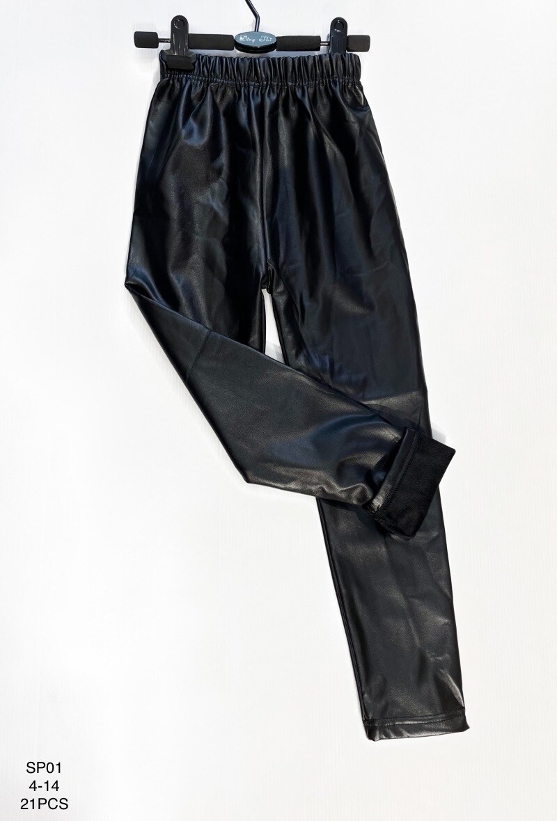 Grossiste DOPAMINE - LEGGING SIMILI CUIR FOURREE