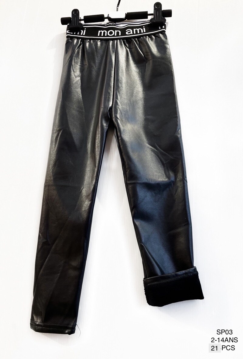 Grossiste DOPAMINE - LEGGINGS EPAIS SIMILI CUIR