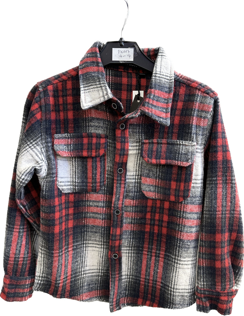 Grossista Mon Ami - Camicia a quadri in pile