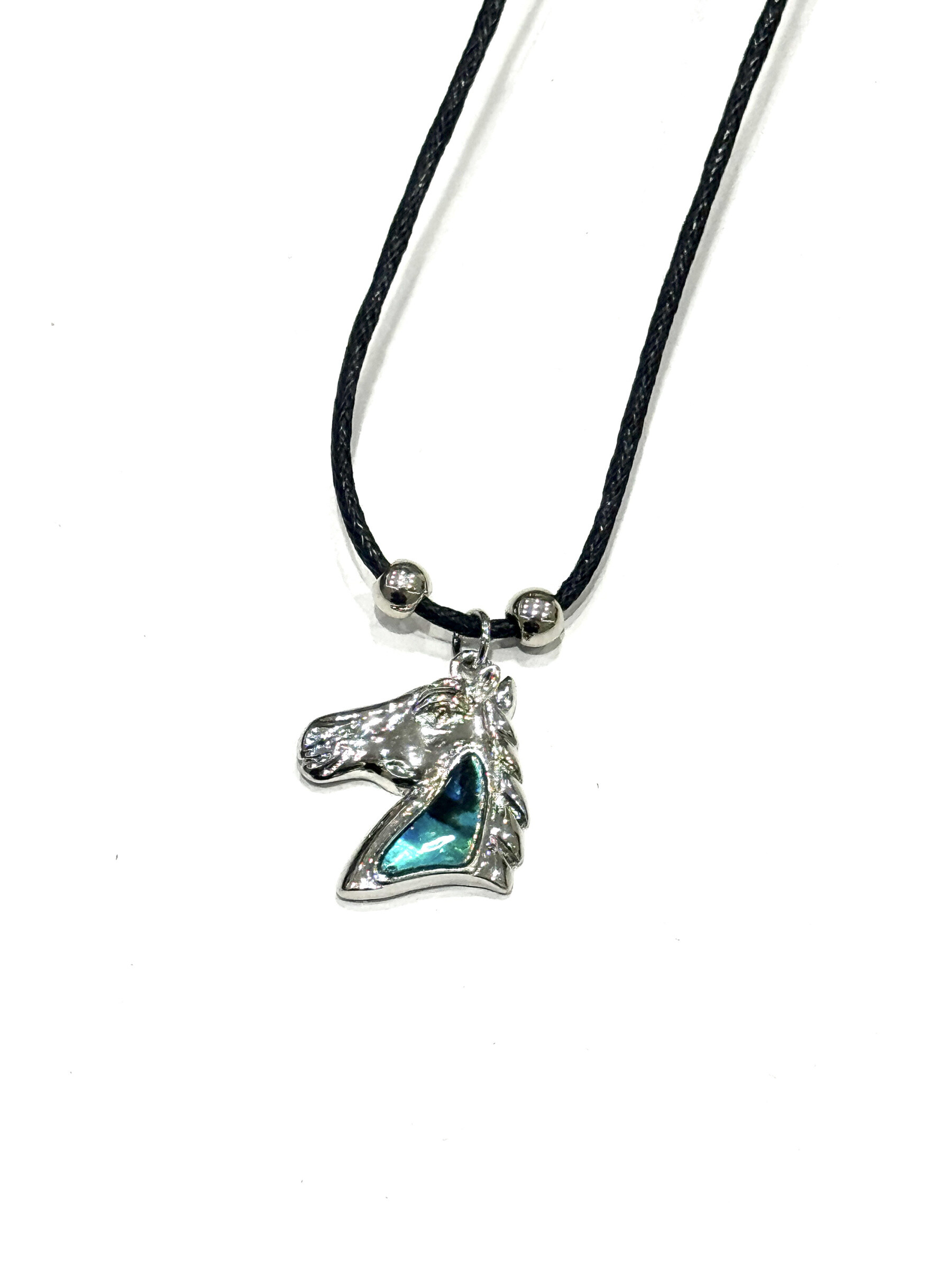 Wholesaler MY ACCESSORIES PARIS - Abalone pendant cord necklace