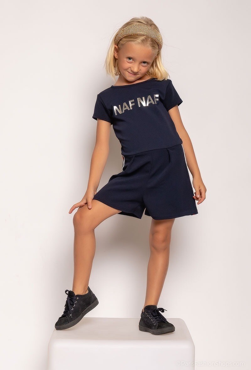 Mayorista NAF NAF - Combishort NAF-NAF con banda de lurex (fabricación francesa)