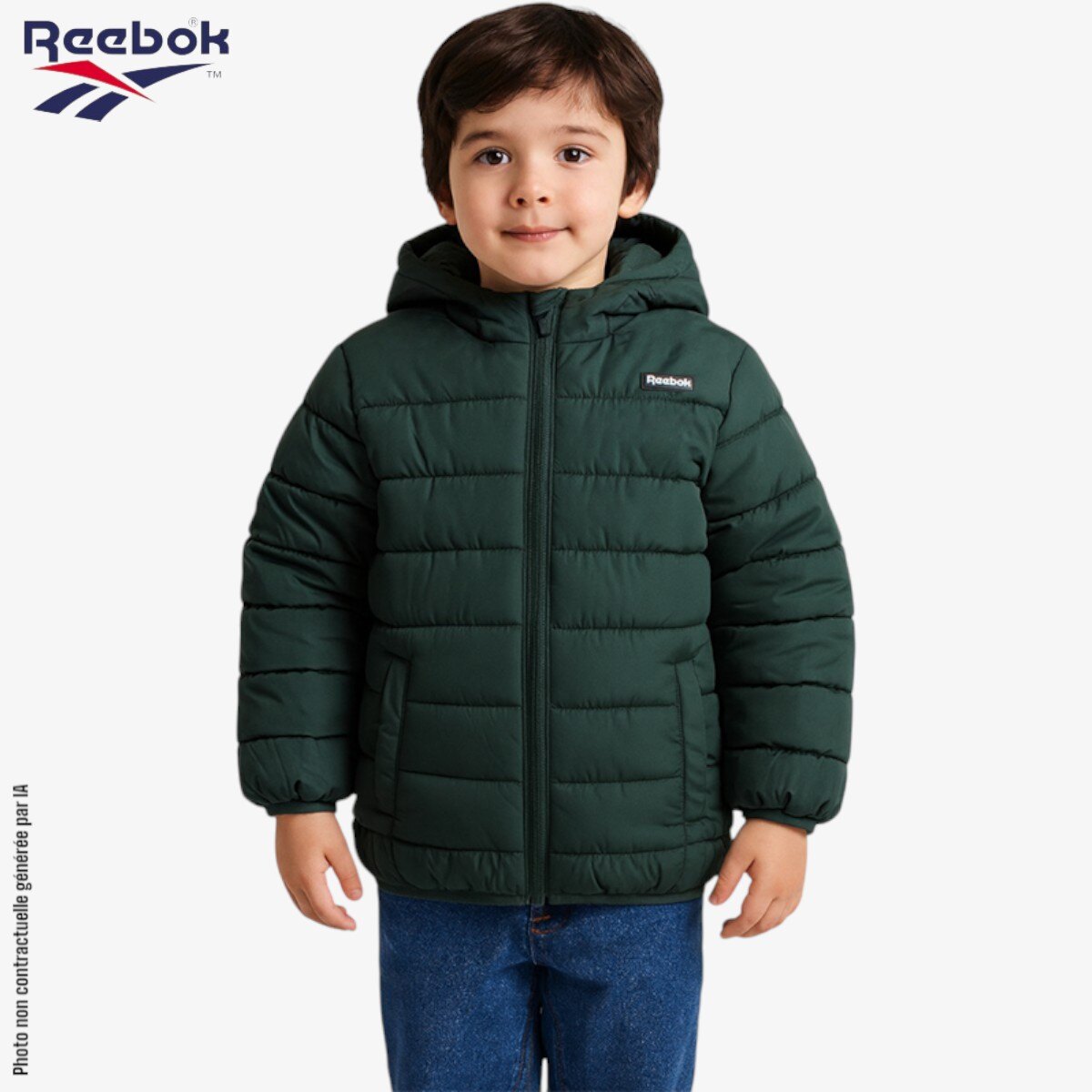 Grossiste Nasa - Parka Reebok Garçon du 5 au 8 ans