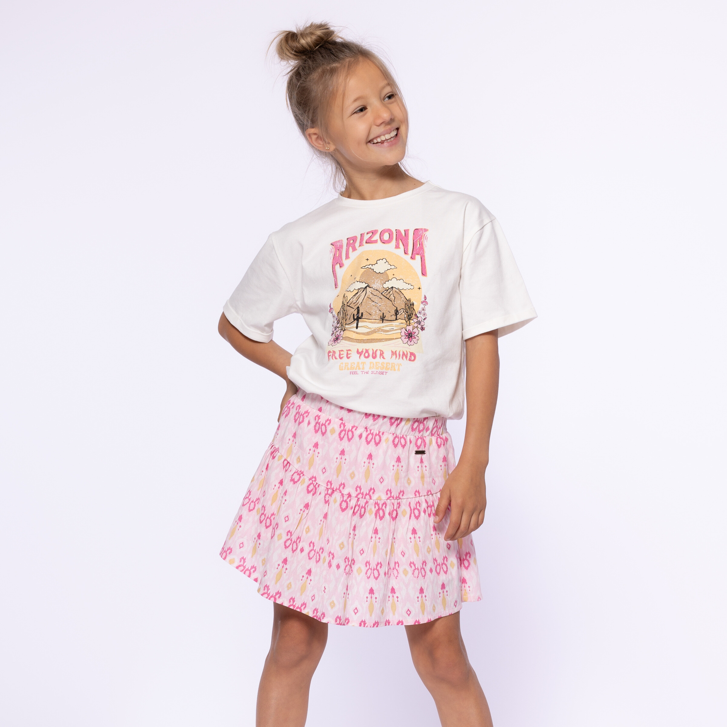 Großhändler BLUE WHITE - Mädchen T-Shirt